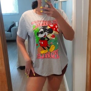 MICKEY MOUSE FLOWER POWER TSHIRT